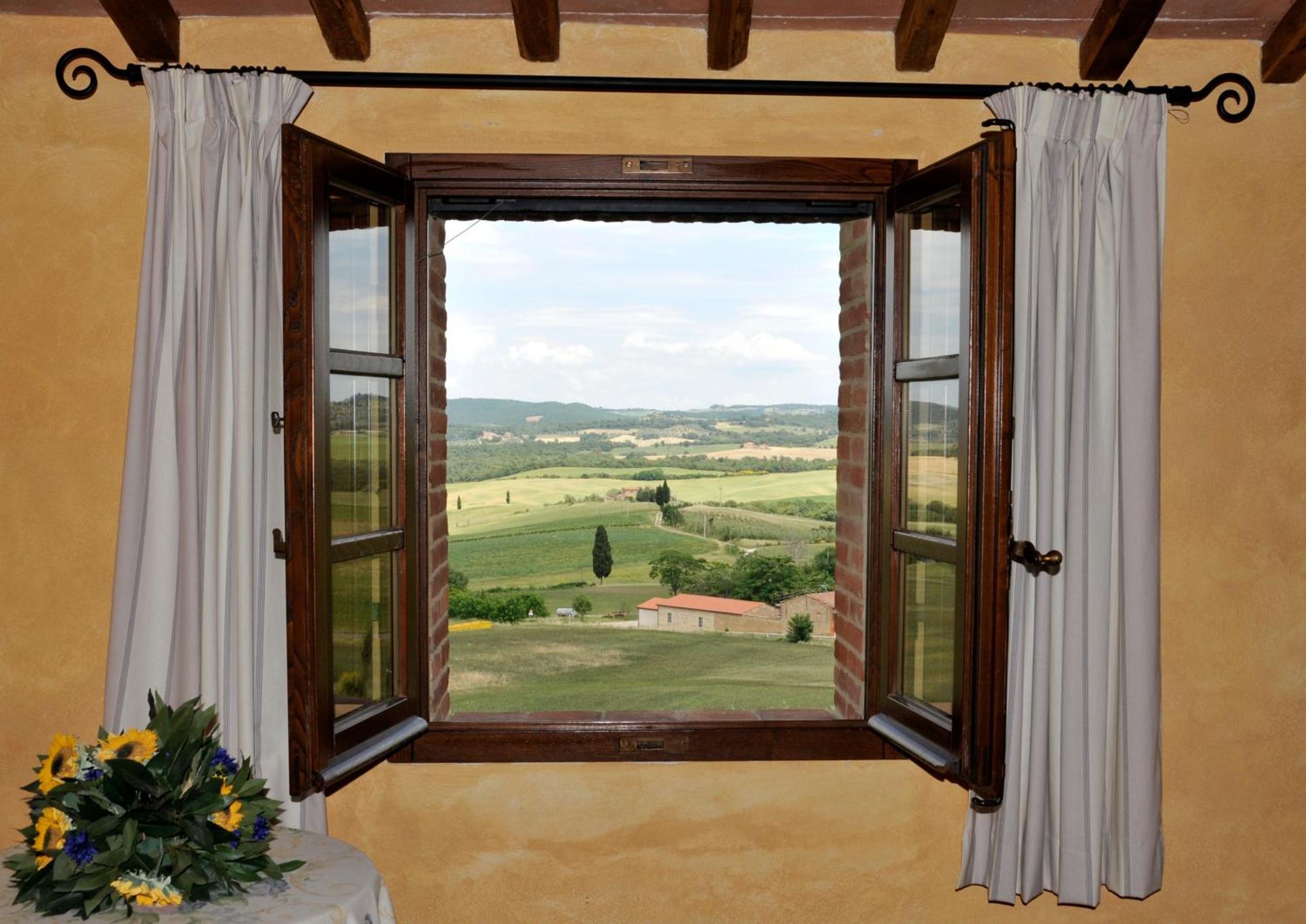 Agriturismo Il Macchione Pienza Buitenkant foto